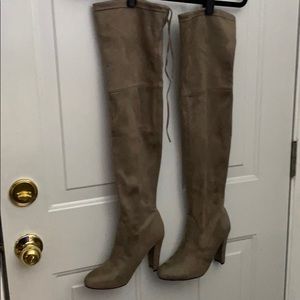 Steve Madden Over the Knee Suede Boots